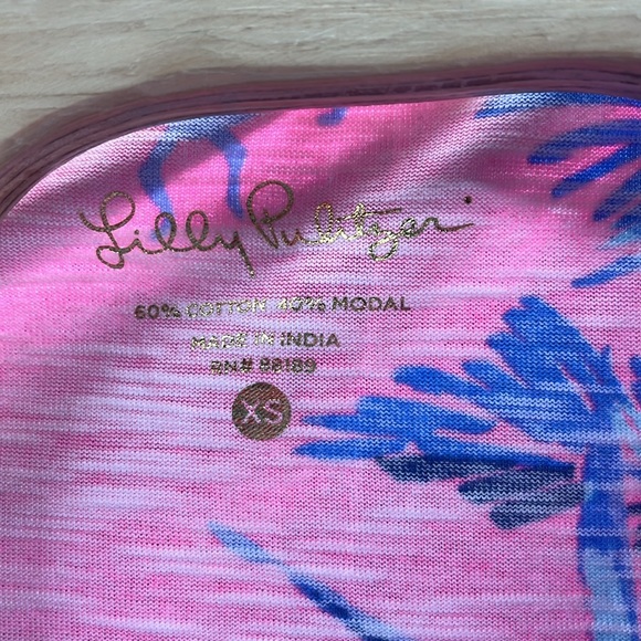 NWOT Lily Pulitzer Surfcrest Swing Dress Tiki Pink Out On A Limb - Size XS - Picture 2 of 7